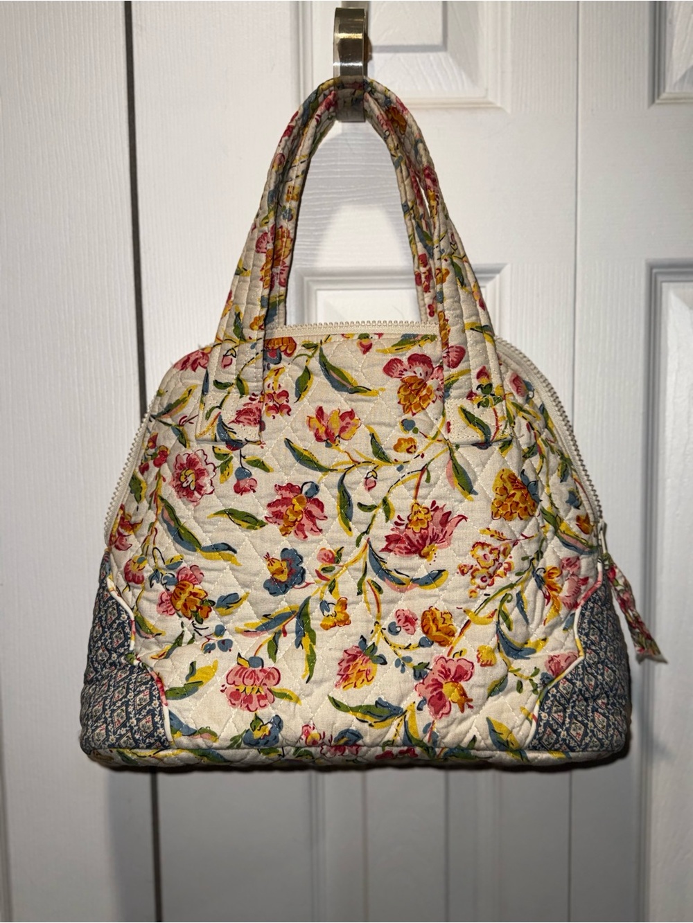 VTG Vera Bradley Perennials
Bowler Satchel Bag 90s